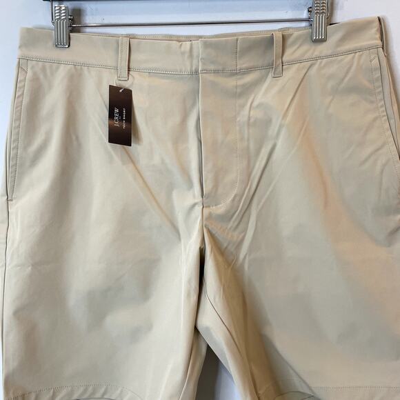 J.Crew Factory 9 Inch Tech Short Golf Performance Boat Vacation AL096 Dust 34 - Picture 4 of 13